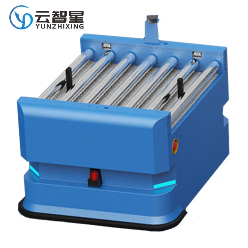 Custom two-dimensional code navigation/intelligent laser navigation roller automatic intelligent handling agv trolley