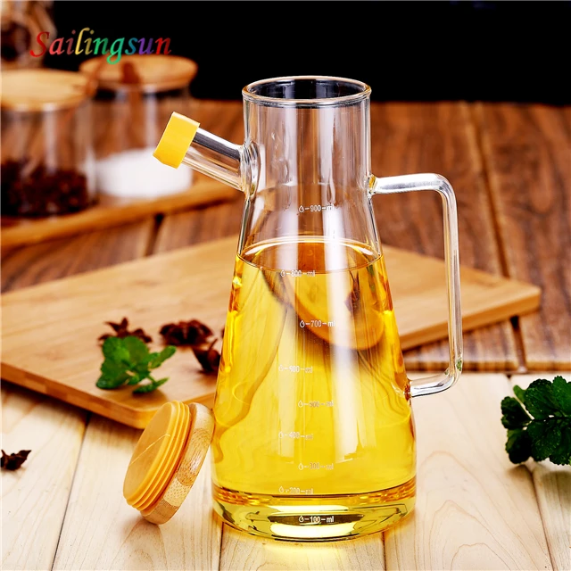  classical various capacity with stoper clear pyrex thermo glass vinegar soy sauce
