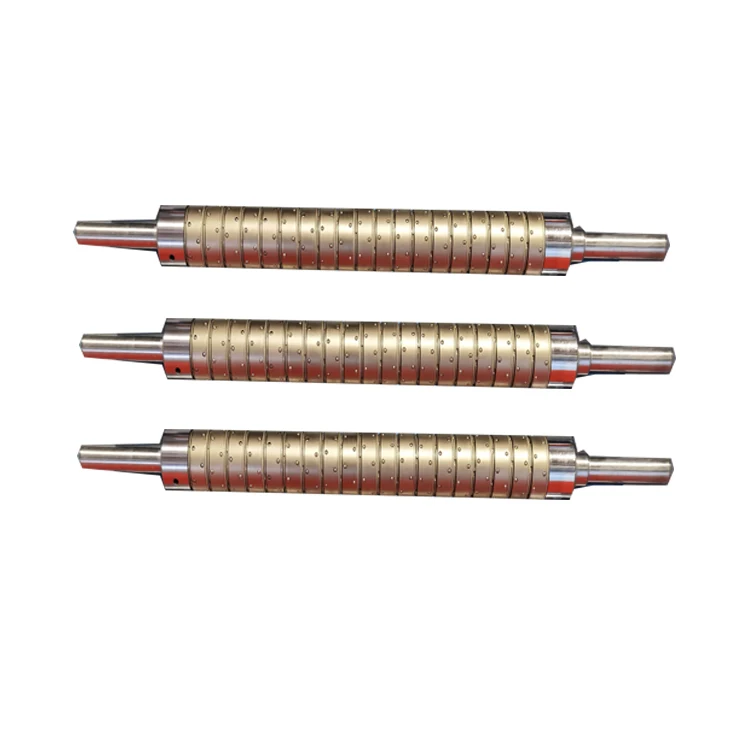 Differential slip air shaft for slitting machine for flexo printing machine parts