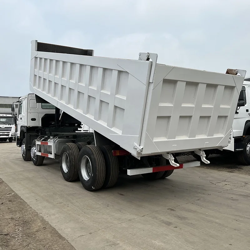 For sale second-hand high-quality 4-inch front and 8-inch rear dump truck, full-procurement 8-meter road transport truck