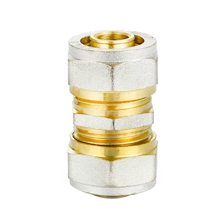 Латунные компрессионные фитинги для PEX Al 21003