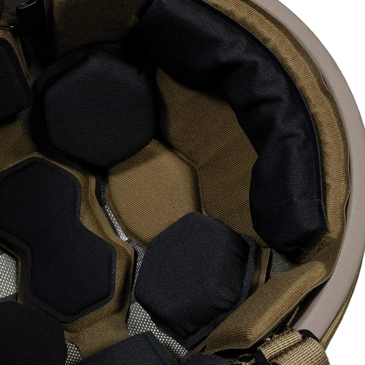 REVIXUN EX Helmet Internal Memory Foam Pad Protective Mat Wendy Helmet Pad Combat Helmet Liner System