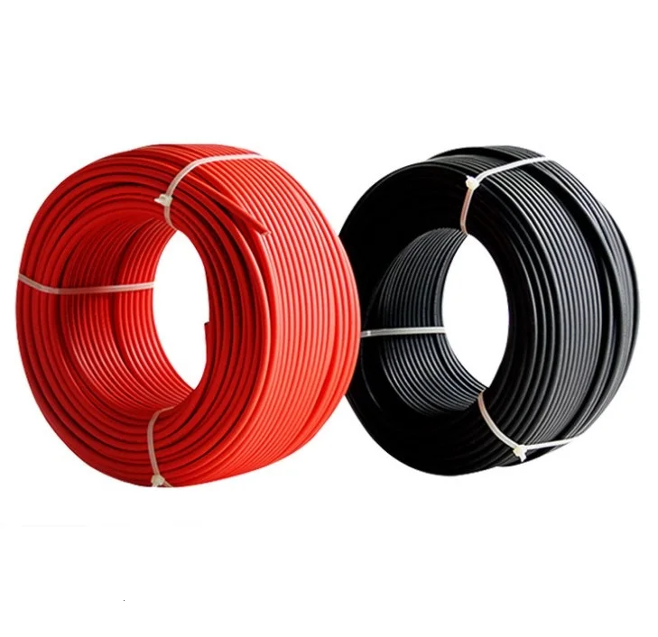 KINEE High quality 100m rru 4mm2 6mm2 dv 1500v photovoltaic pv solar electric power wire cable for solar system