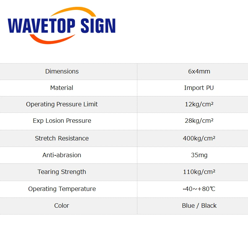 Воздуходувка WaveTopSign Gennral 6x4 мм 8x6 PU