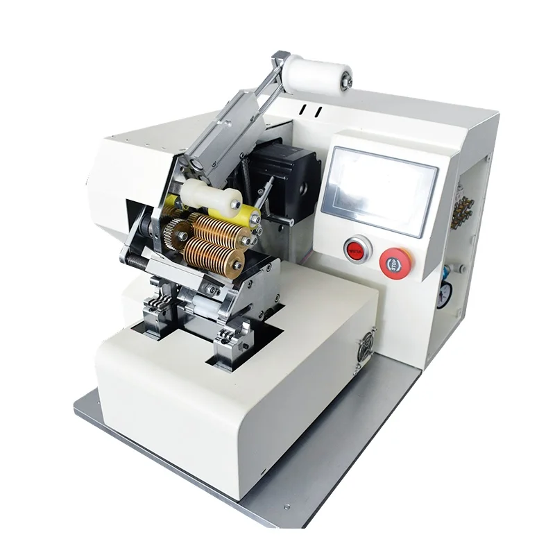 CS004 машина для этикеток с флагом для проводов, ПВХ, электрическая клейкая лента, обмотка, машина для проволоки, кабеля, этикетка, этикетка, жгут этикеток