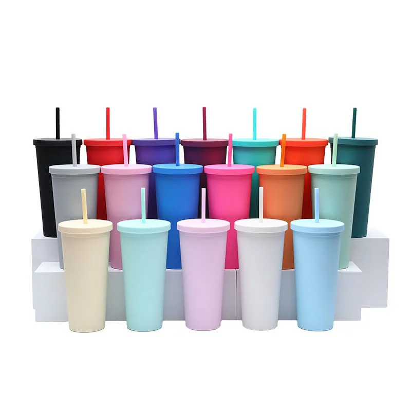 Factory Wholesale BPA Free Plastic Travel Cup Reusable Coffee Cup Promotional Drinking Cup of Marketing Material
