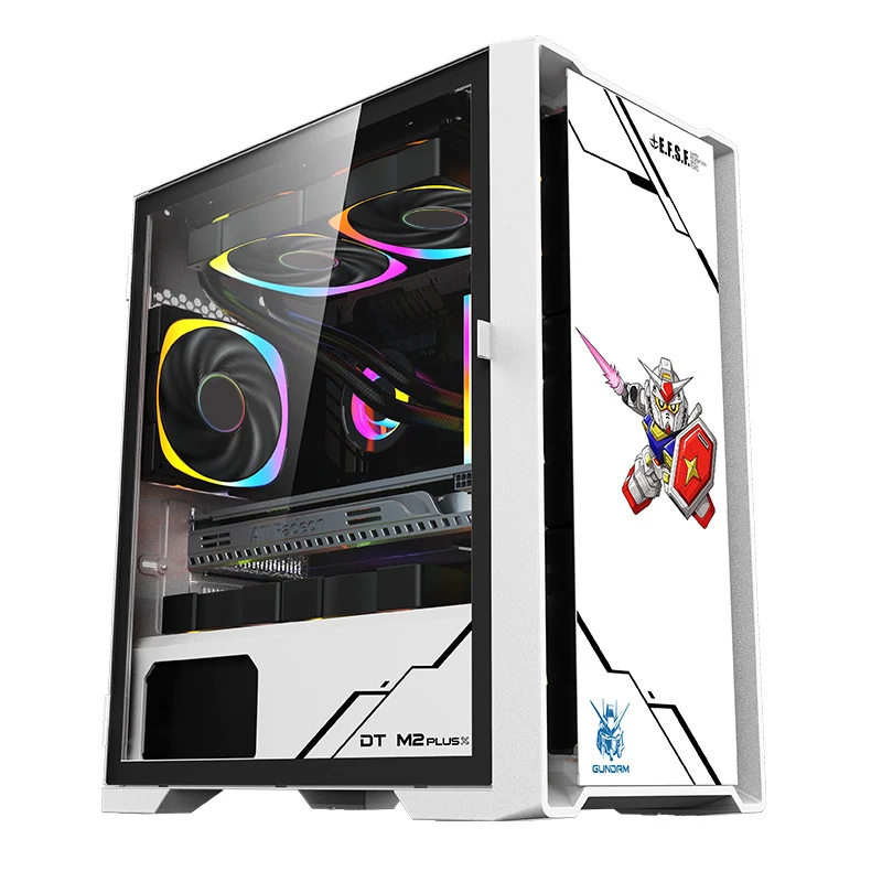 2024 New Trend COOLMOON OEM  Factory Wholesale Case Dsktops High Quality Anime Computer Case Cheap Price PC Case Gaming