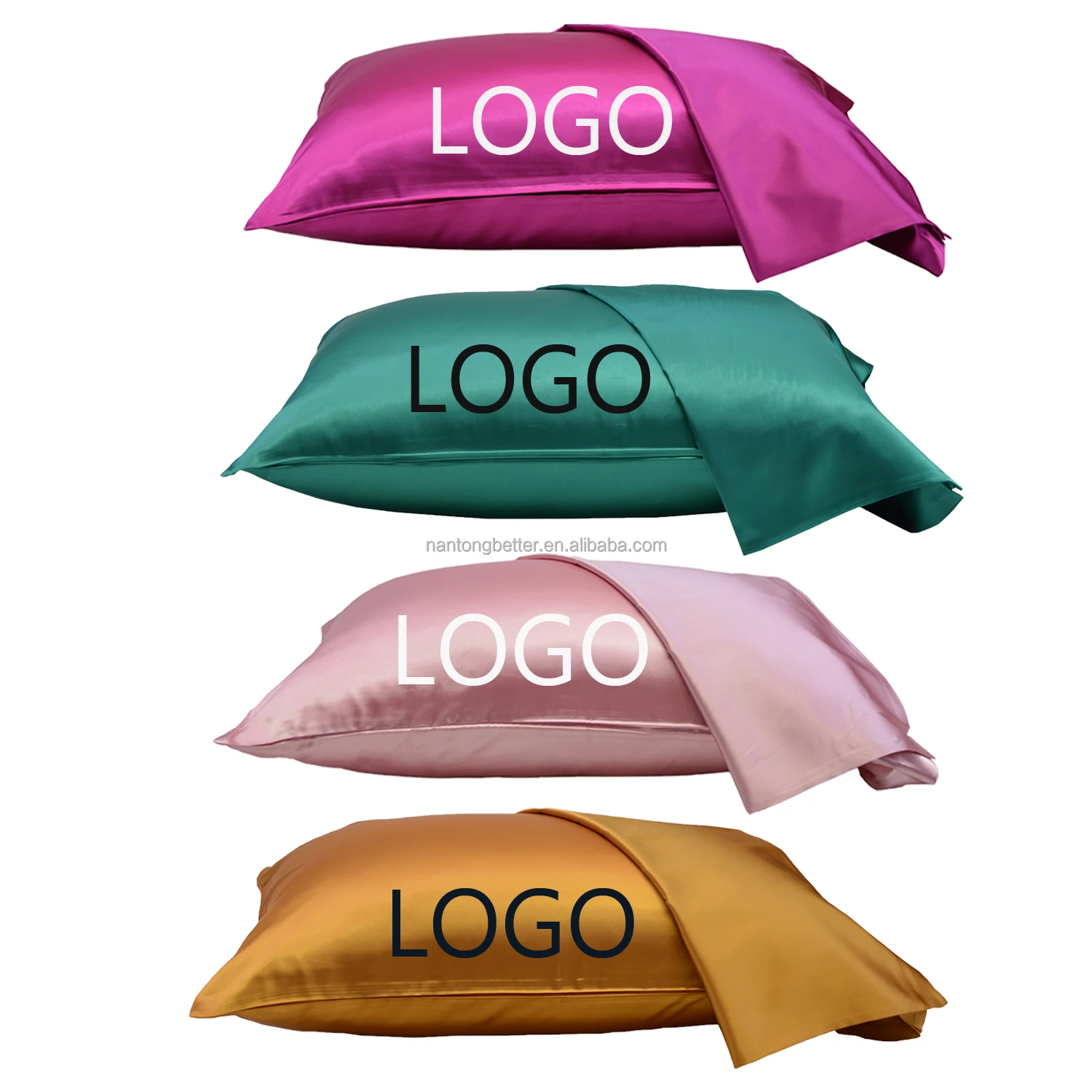 Оптовая продажа наволочка из шелкового атласа