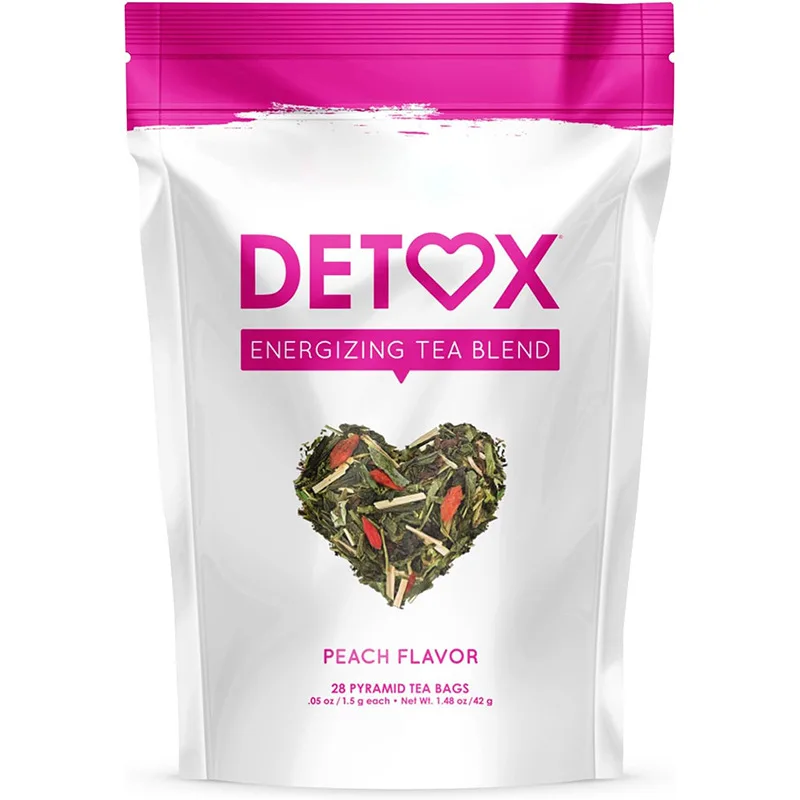 Factory Price Fruit Womb Private Label peach flavor slimming tea skinny  slimmg tea