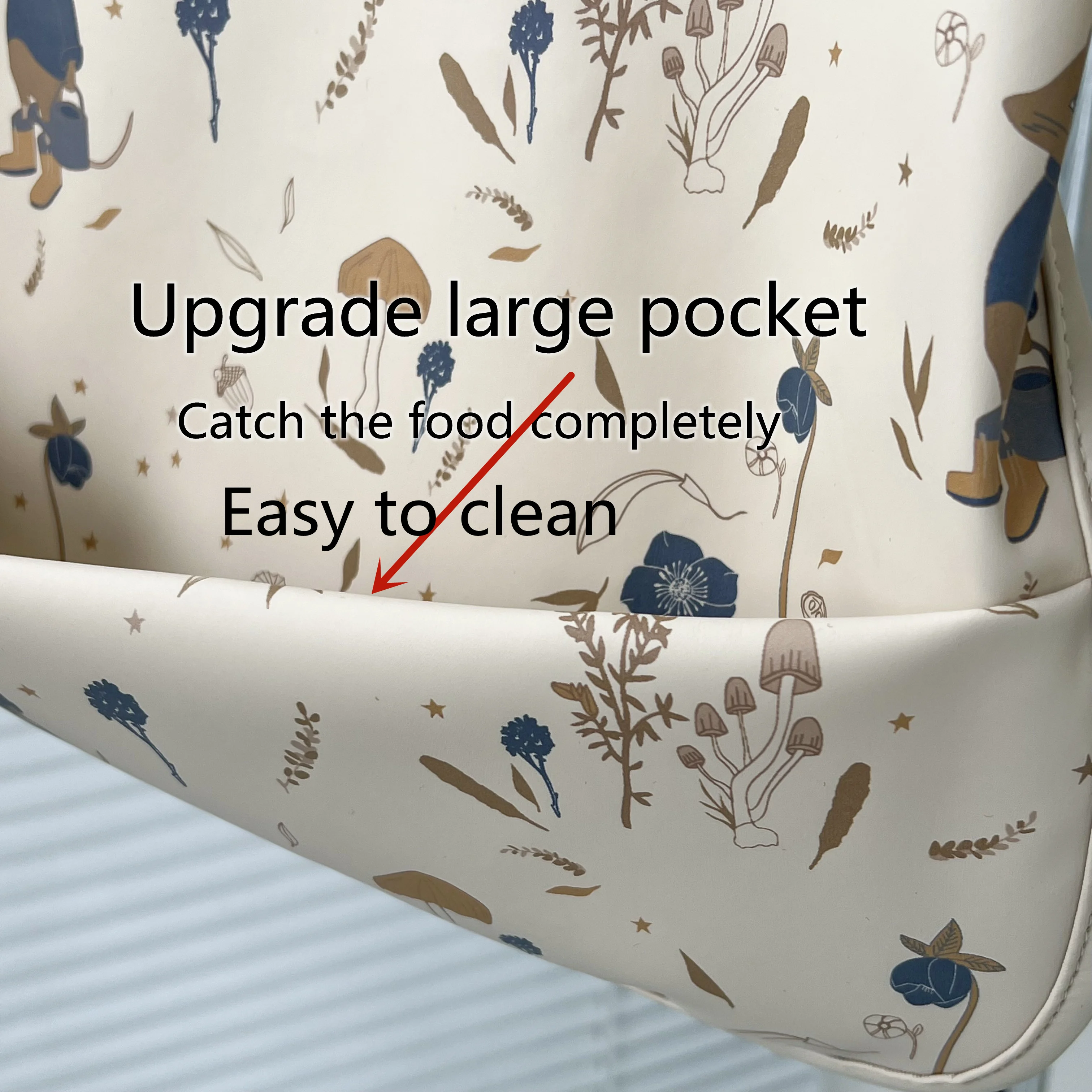 Factory wholesale customized Long sleeve baby bib waterproof best selling products 2023 in usa amazon smock bib Apron