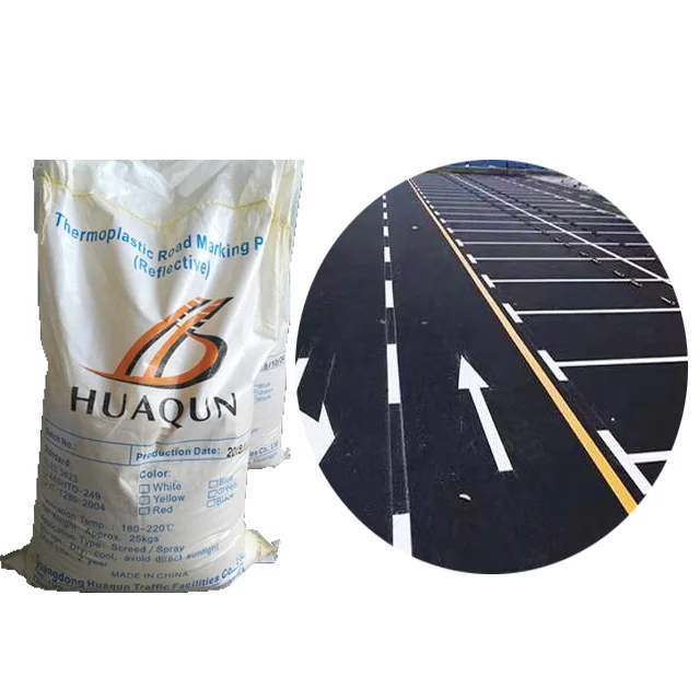 thermoplastic high reflective road paint road marking powder for road marking