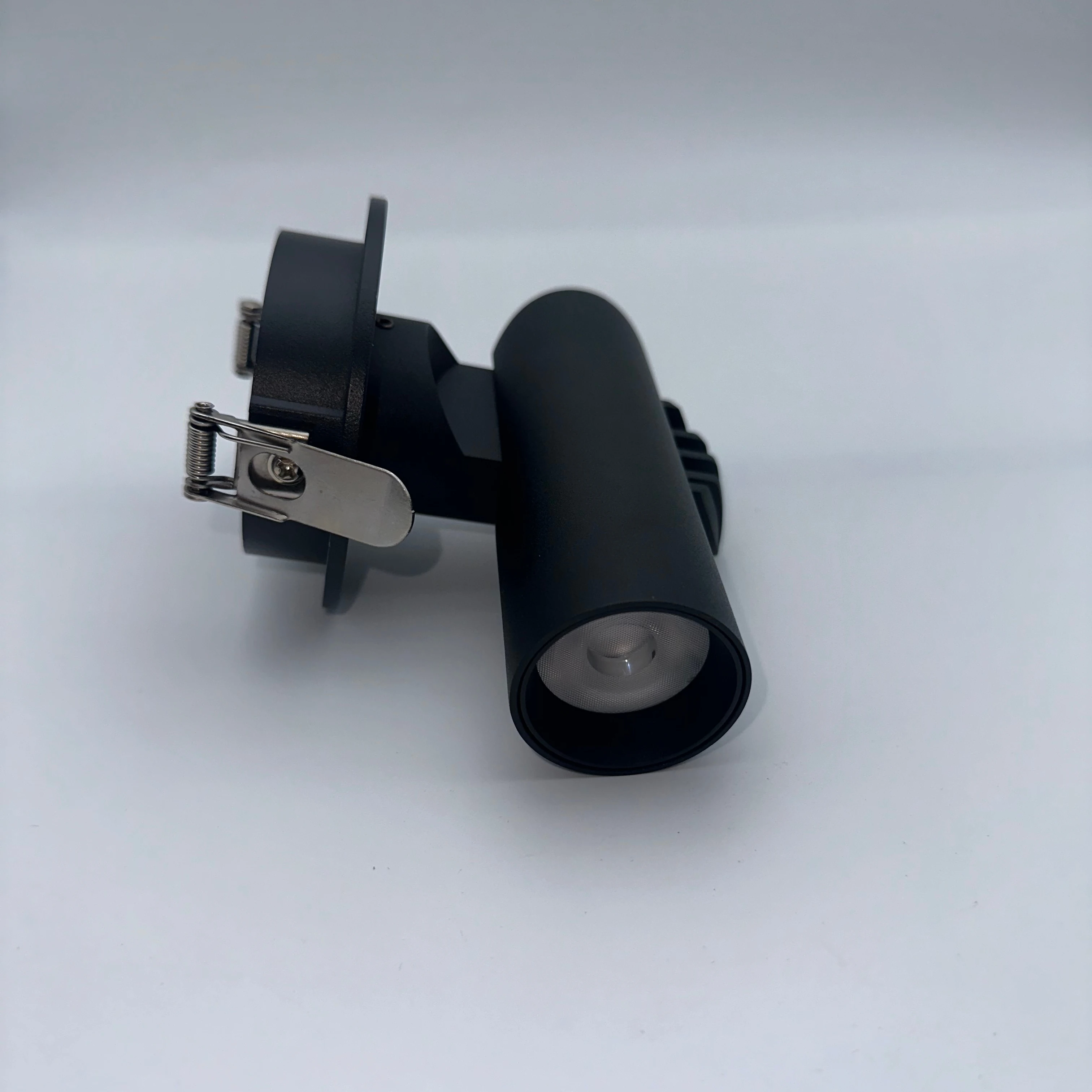 Ceiling Spot light Adjustable Round Spot Lights GU10 Flush Mount Track Fixture Wall Lamp for Office Picture Wall Hallway Bar