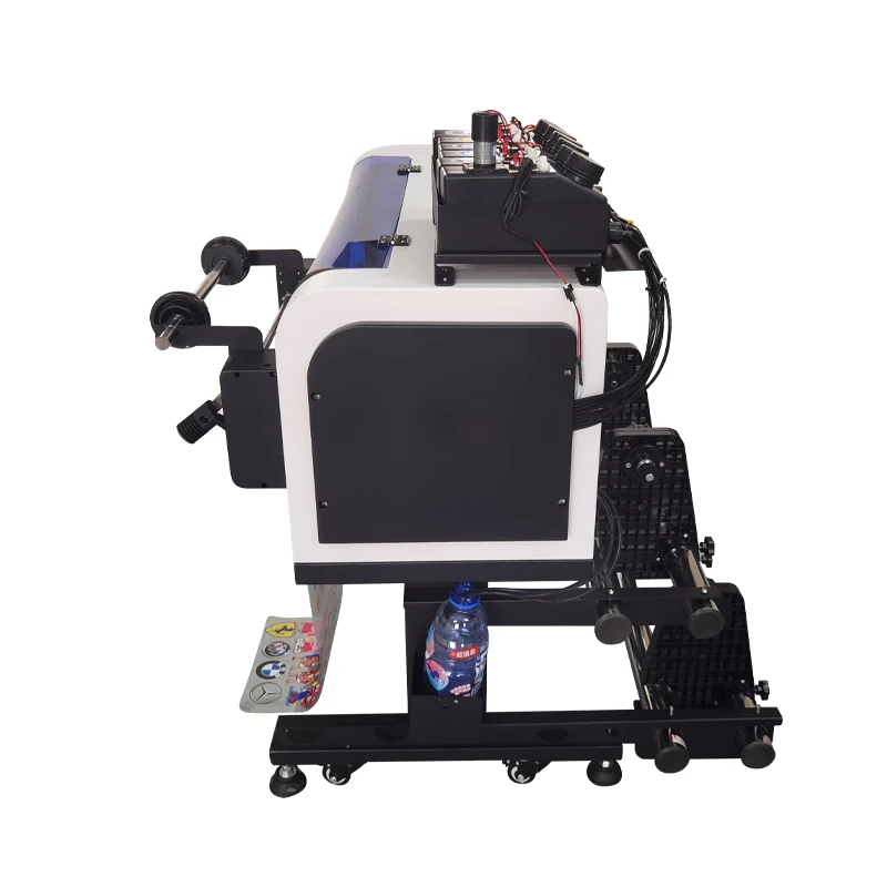 Uv dtf Film Stickers Printer with Varnish for Christmas Decor DIY Gifts Box Bags Card Printing on Demand UV Printing