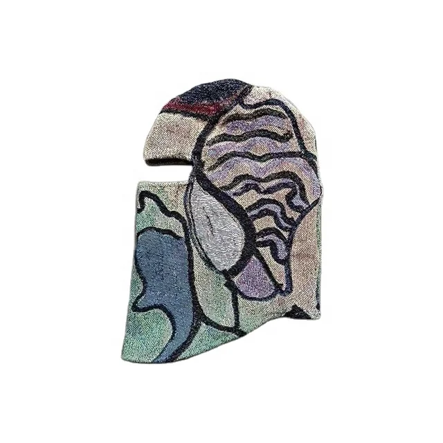 Wholesale 1-Hole custom logo printed Windproof Balaclava Hood tapestry Full Face Ski & Motorcycle Cover for Sports & Fishing