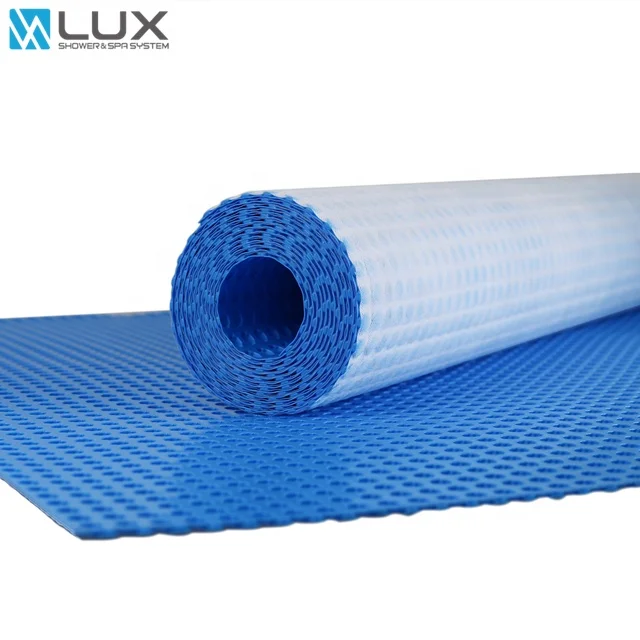 quality assure waterproof durable PE PP membrane under floor tiles/uncoupling membrane/flooring decoupling matting