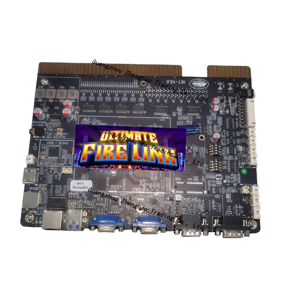 Luxury Fusion Skilled Game Coin Pusher Arcade Entertainment Software Ulimate Fire Link Board for Machine
