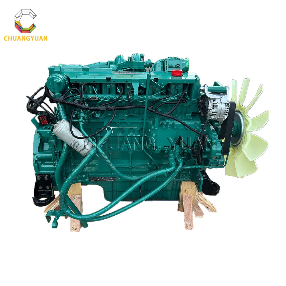 Machinery Parts D7E Engine Assembly EC290B Excavator D7E Diesel Engine Motor For Volvo