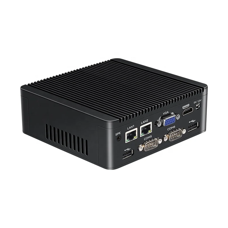 Мини-ПК с интегрированной графикой ce-leron J4125 N5000 HD VGA 4K дисплей Win10 11 Linux мини-компьютер для промышленного производства