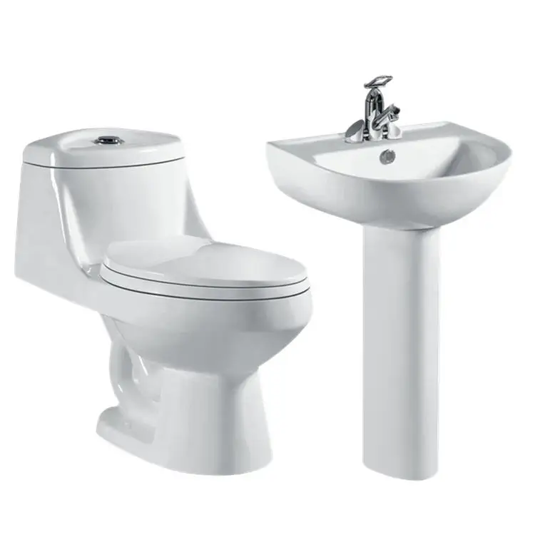 modern toilet pot and wash hand basin combination toilet and sink set wc ceramic toilet bowl with sink combo bathroom