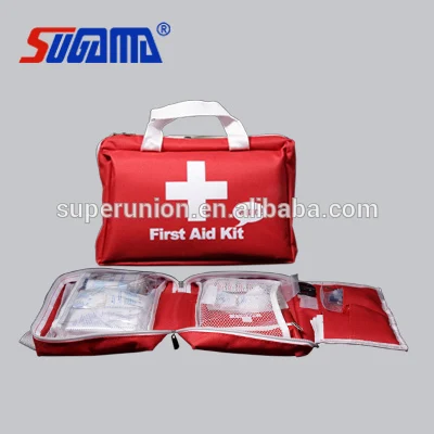 complete survival first aid kit bag for emergency happened