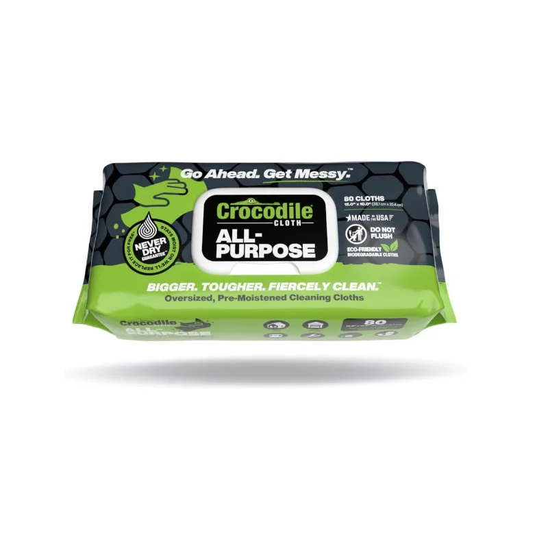 OEM Wholesale Factory Price Household Multi-Purpose Odors and Dirt Removing Anti-Bacterial Kitchen Wet Wipes 80 pack