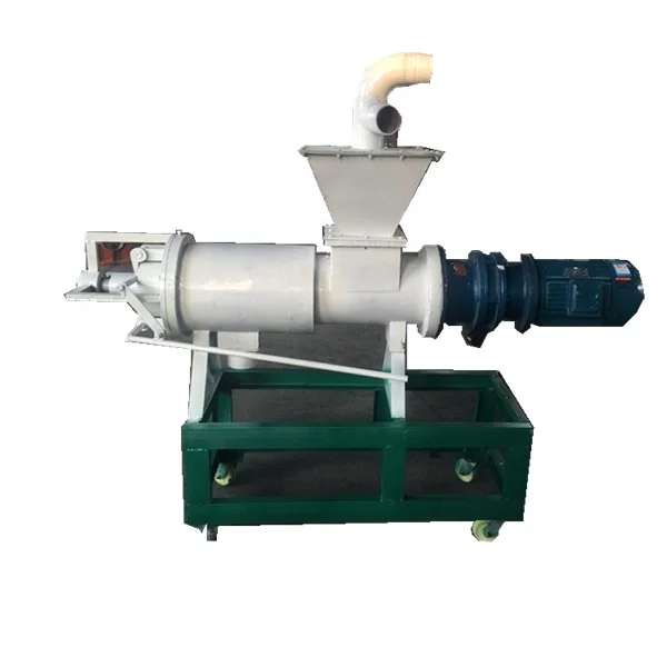 pig manure dewatering machine/vibrating wet and dry separator for pig farms