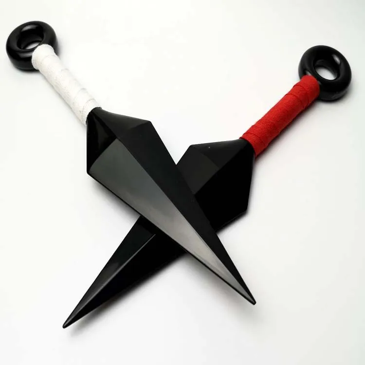  PVC Platic Gift Anime Naruto Weapon Big Kunai Shuriken Toy For Kids Cosplay Vehicle Other Outdoor