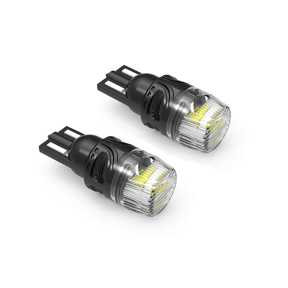 LANSEKO 194 168 2825 W5W LED Bulb Canbus Error Free T10 LED Bulbs 360LM 6000K for Dome Map License Plate Trunk Cargo Lights