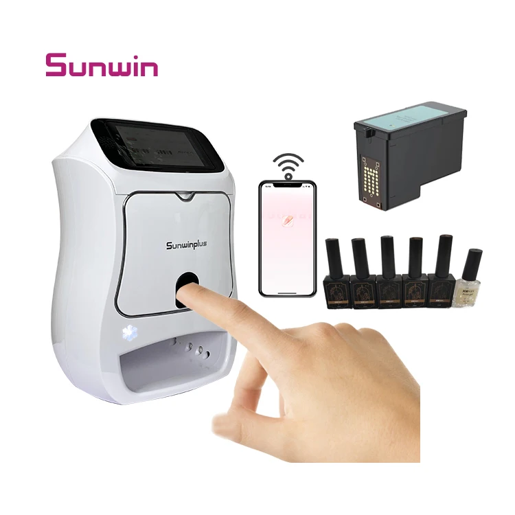 Multifunctional 3d Nail Printer Machine Electric Hot Selling Touch Screen Quick Printing