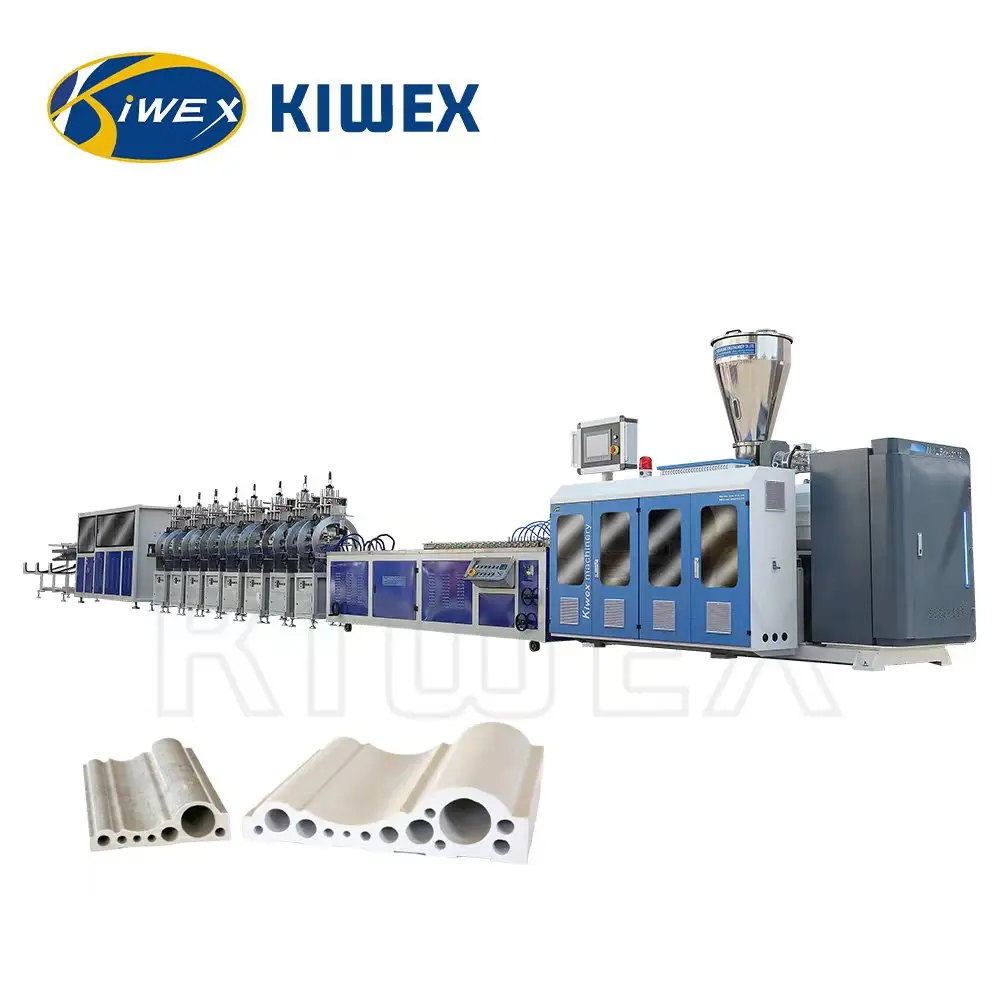 pvc pipe making machine production line plastic profile extruder machine