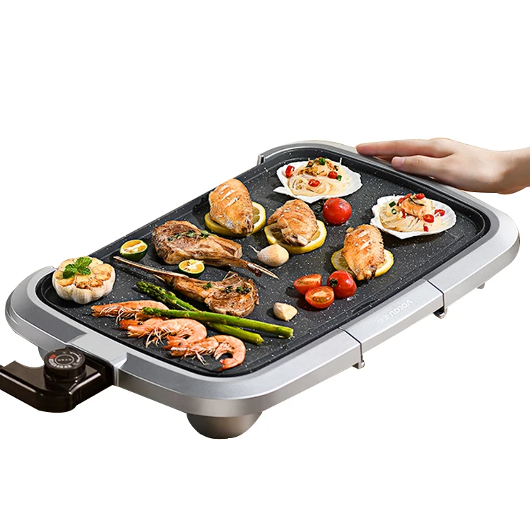 Create A New Kitchen Experience Temperature Control Smokeless Electrical Charcoal Skewer Grill