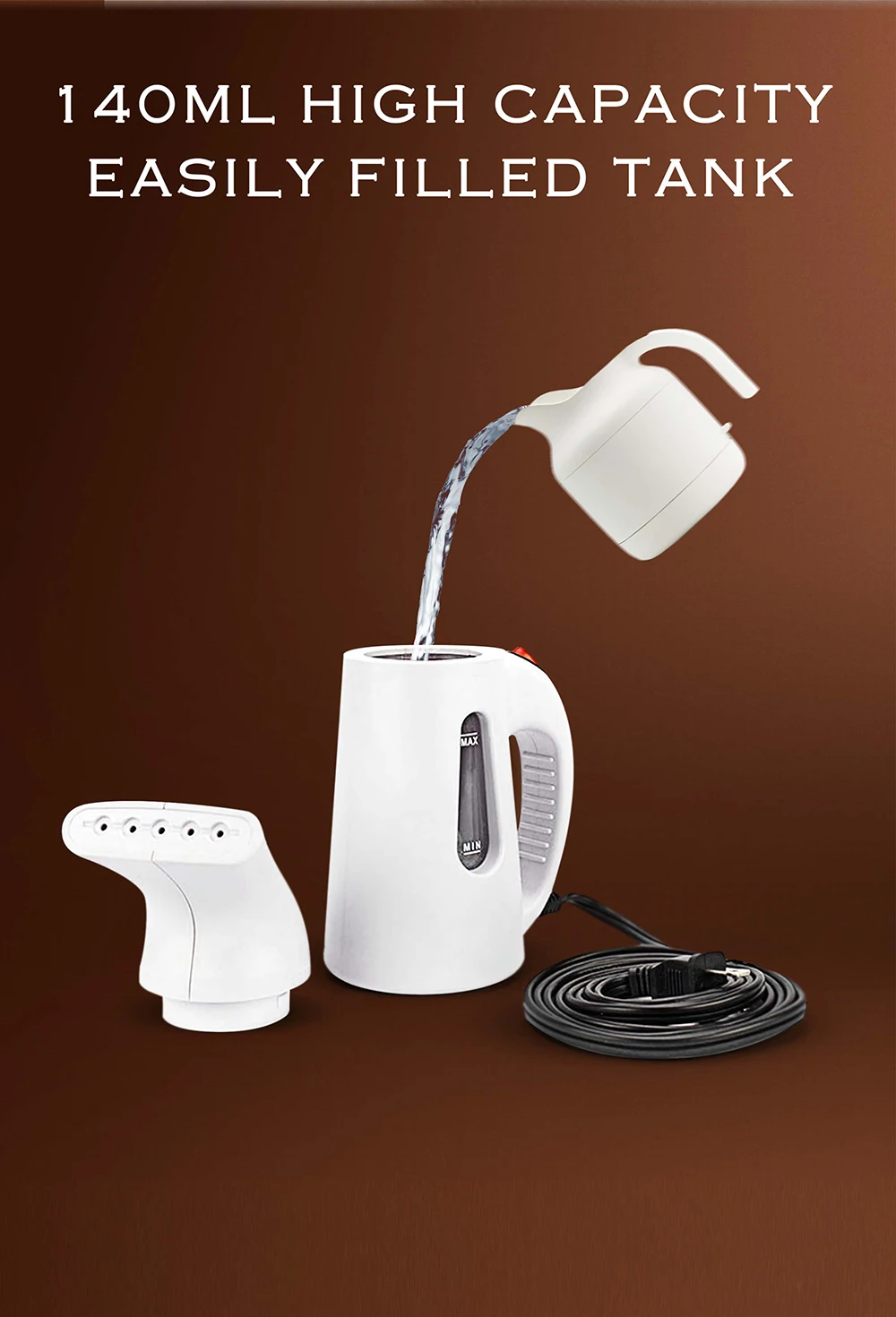 Popular portable Handheld Travel Home Office Travel Garment Steamer Clothes  Steam iron 900W