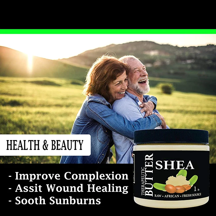 Bulk Private Label Amazon Popular 100% Pure Raw Organic Whipped Body Shea Butter Lotion For Men Dry Skin