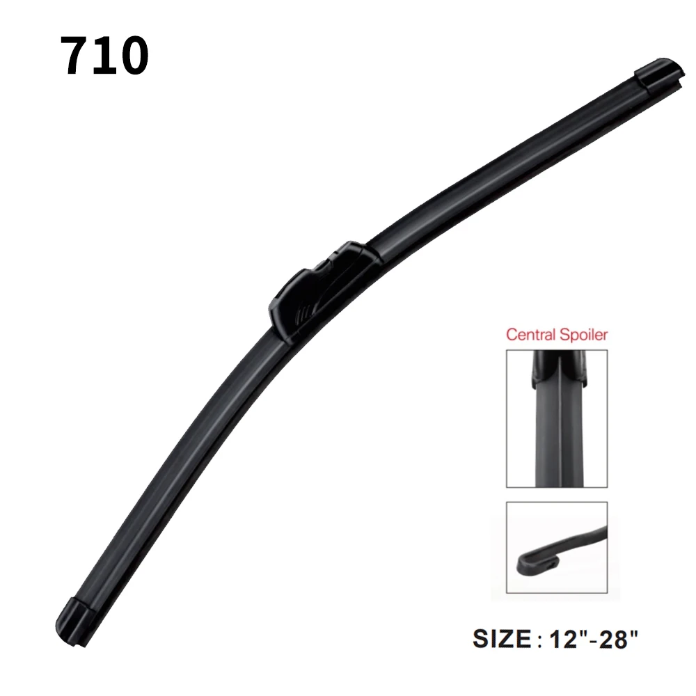 Factory wholesale universal auto wipers easy to install multi-function car windshield wipers blade with multiple adapter