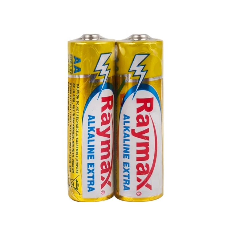 Raymax High Quality Long Duration  Wholesale Alkaline Primary Battery 1.5v AA LR6  Dry Battery