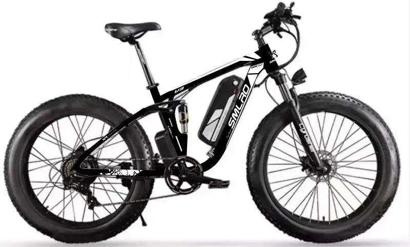 1000W Electric Bicycle Smlro V3  26 inch 48V 13Ah Snow Mountain Bike electric bike  for Mens