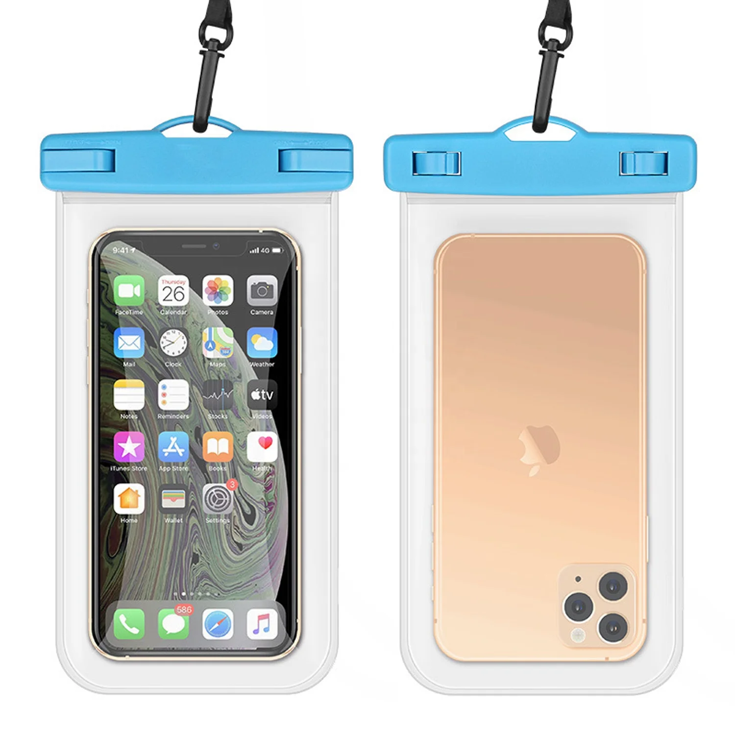 Waterproof Phone Pouch with Waist waterproof phone pouch dry bag| Perfect for water proof case phone pouch