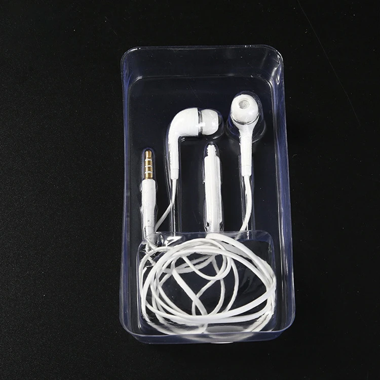 pp pet blister vacuum formed earphone packaging tray