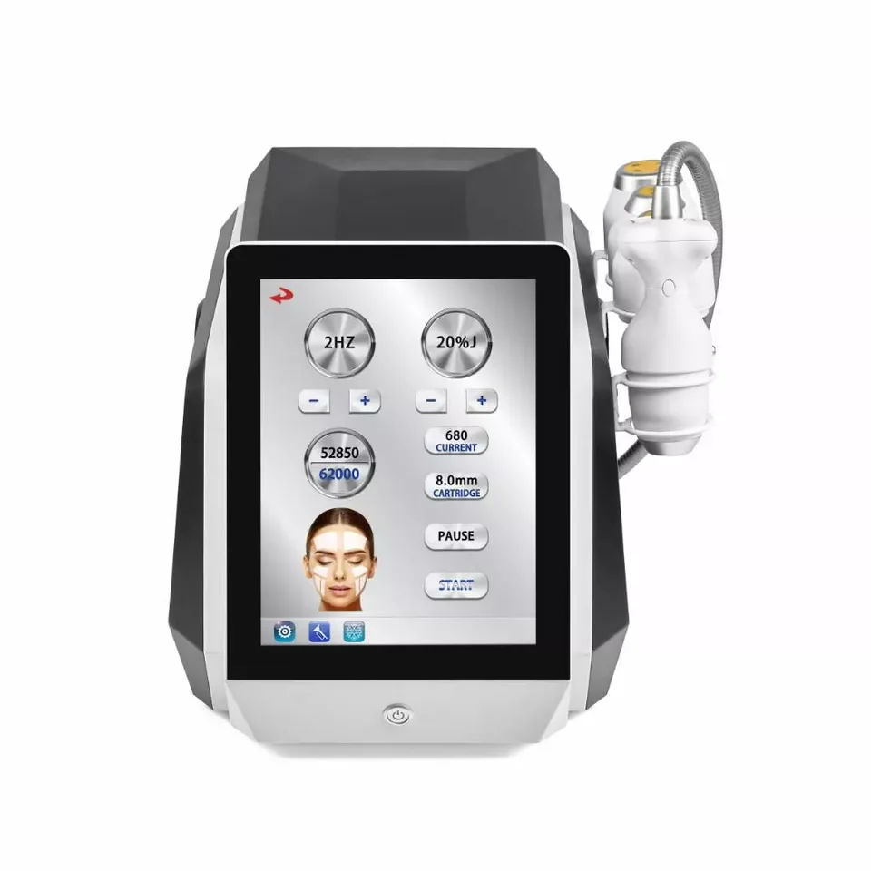 Ice Hifu machine 2022 new arrivals ultrasonic hifu ice weight loss facing care machine 7d 9d hifu cartridges