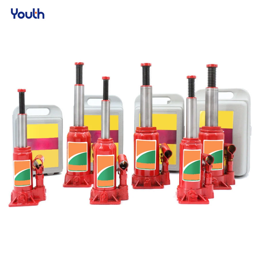 YOUTH  Hydraulic Bottle Jacks 02-50 ton Lifting Jack for Automotive Construction Industrial Agricultural