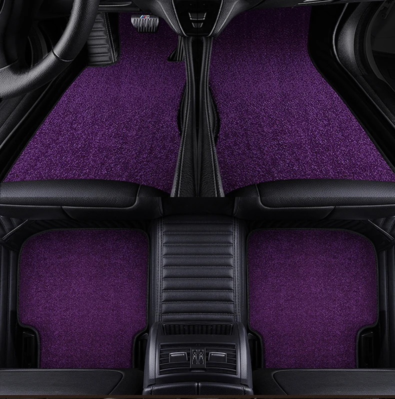 Special design 3d 5d artificial pu leather car floor mats for lexus tesla model 3 honda city camry 2015 nissan d21