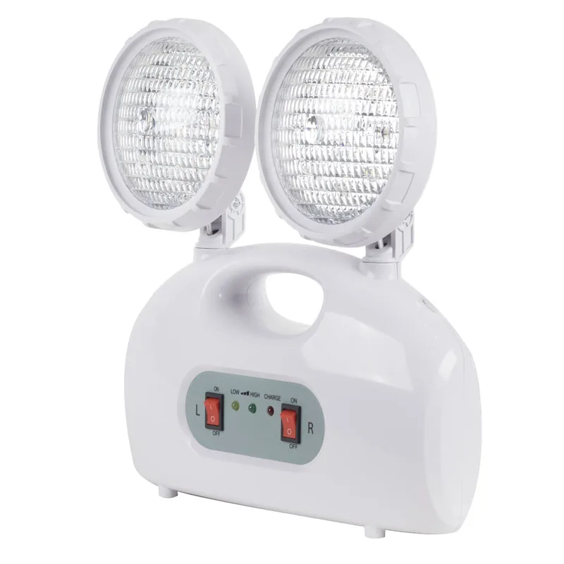 twin spot light emergency and escape emergency light rechargeable