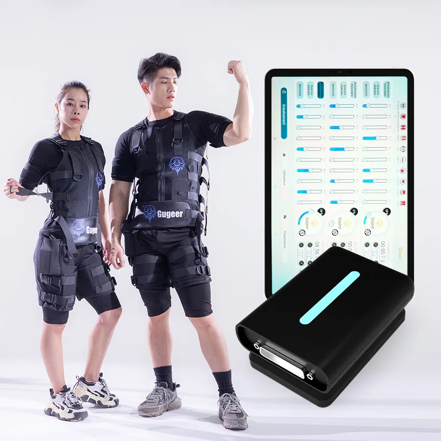 Newest muscle stimulator electronic smart fitness ems body training machine suit