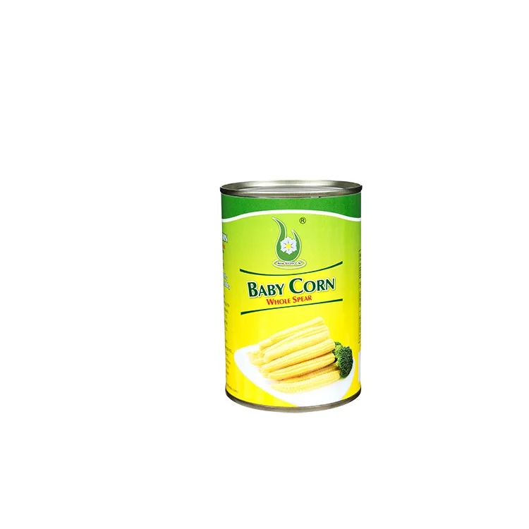 2021 New Popularity Hot Sale Products Young Corn Whole Canned Cooked Frozen Baby Corn