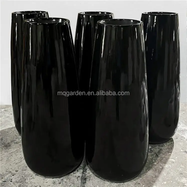 Custom Nordic ins modern decorative planter, home accessories decoration vase set, big tall planter flower pot vases