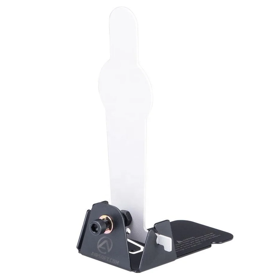 Stand-Alone Target Resetting Steel Airgun Shooting Target 6.7 inch for Outdoor and Indoor Shooting Training