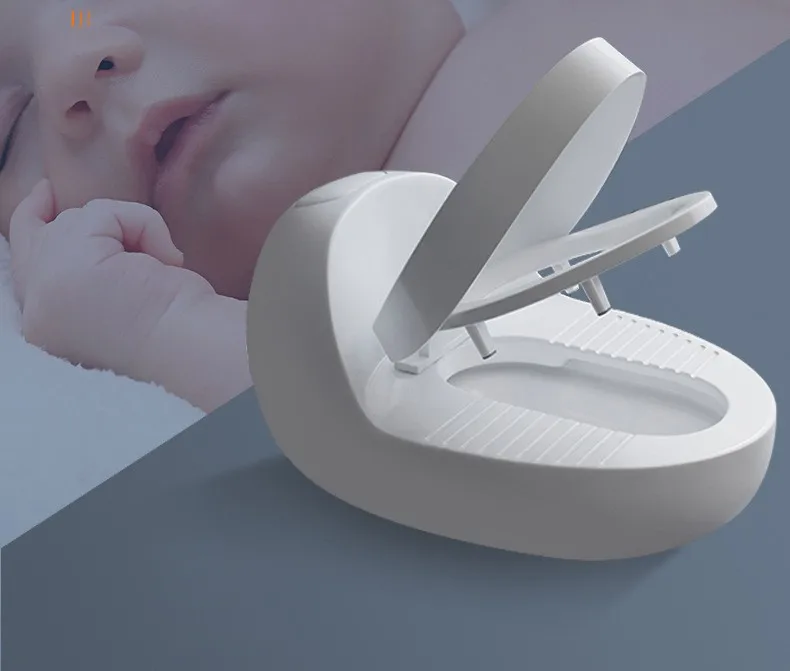 Лучший дизайн, встроенная двойная модель, белая керамическая сиденье для унитаза, бесшумная Нескользящая Ванная комната для использования в семье