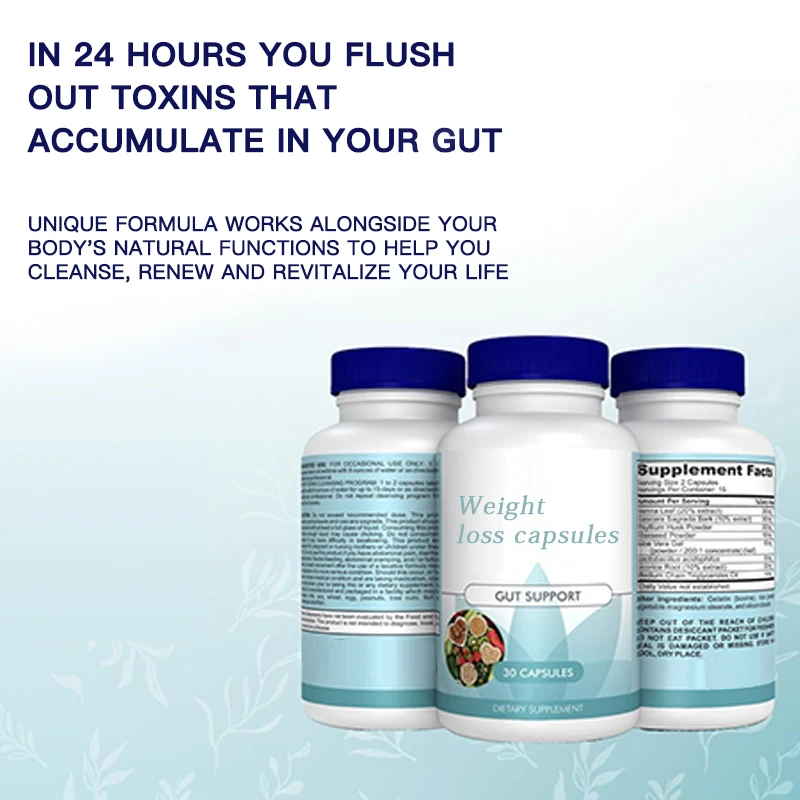 Custom High Quality Weight Loss Capsules Detox Weight Loss Capsules Weight Loss Supplements Slimming Pills Capsule