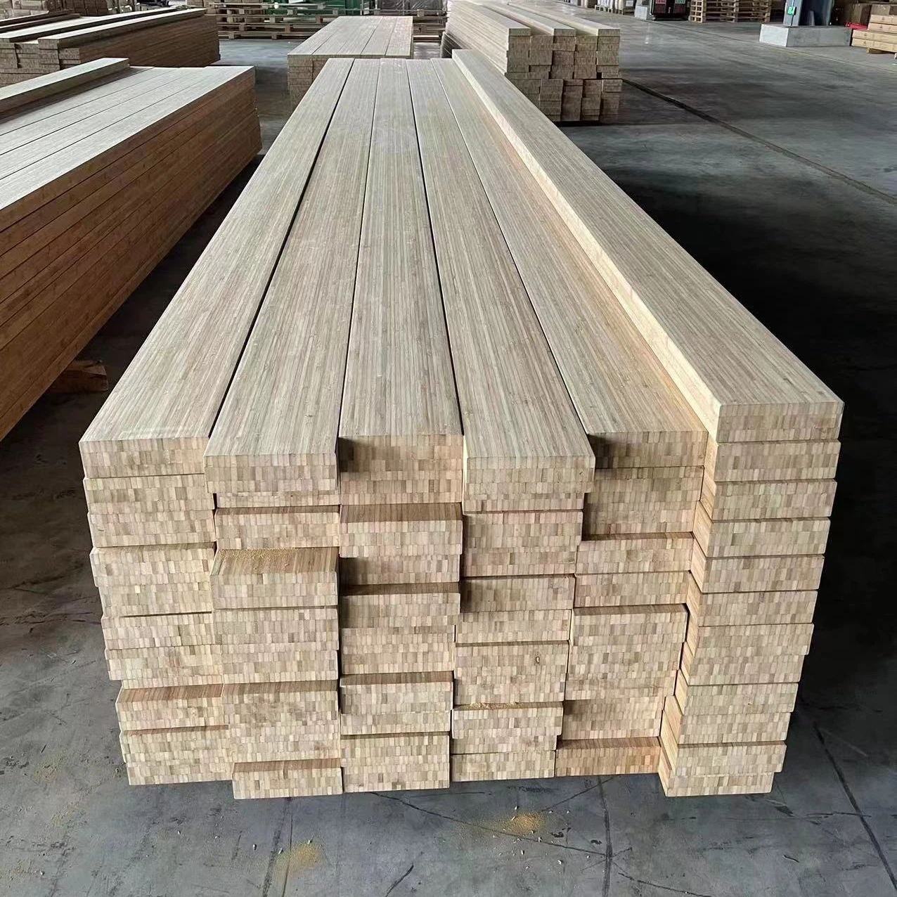 Bamboo Plywood Panel Bamboo Laminated Board Customized Size For Furniture