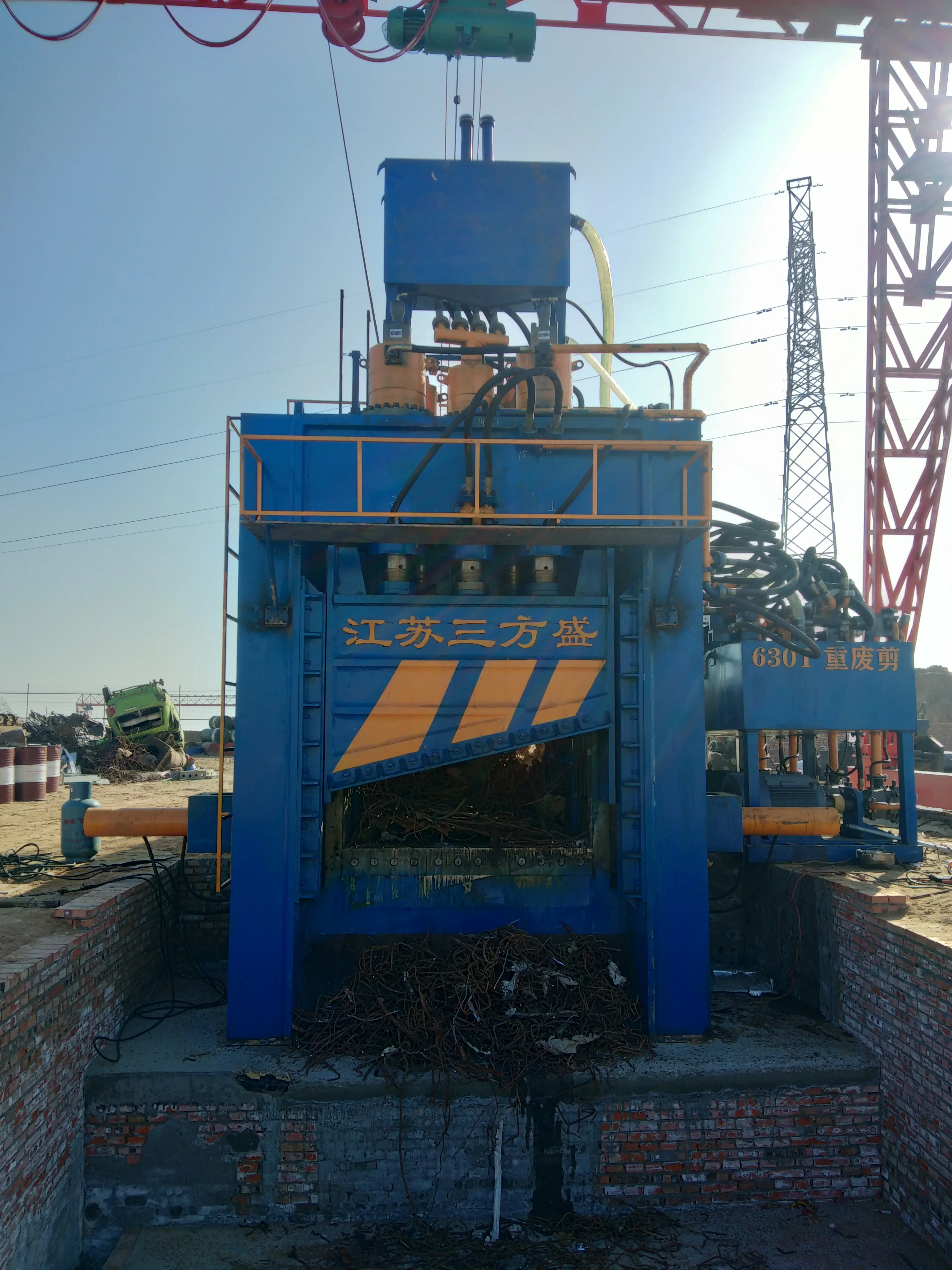 Fully Automatic Hydraulic Gantry Scrap Metal Shear